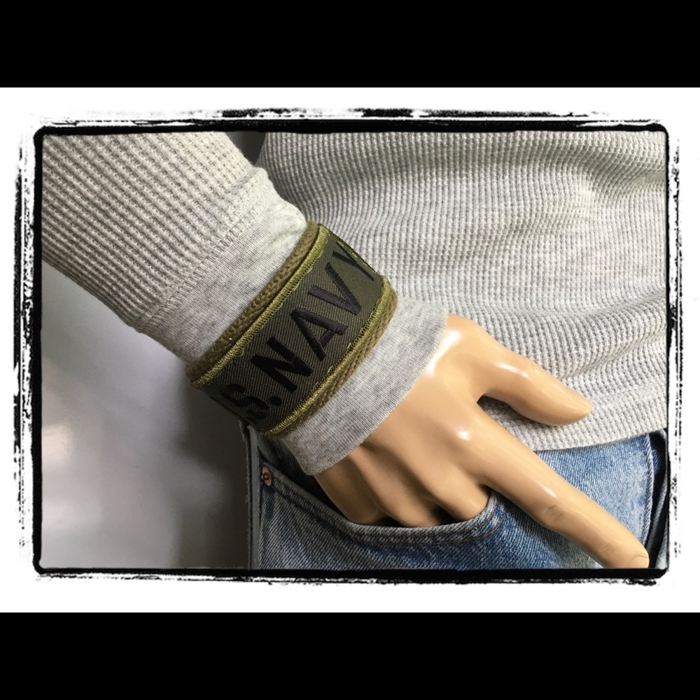 🇺🇸 US NAVY BRACELET CUFF  🇺🇸